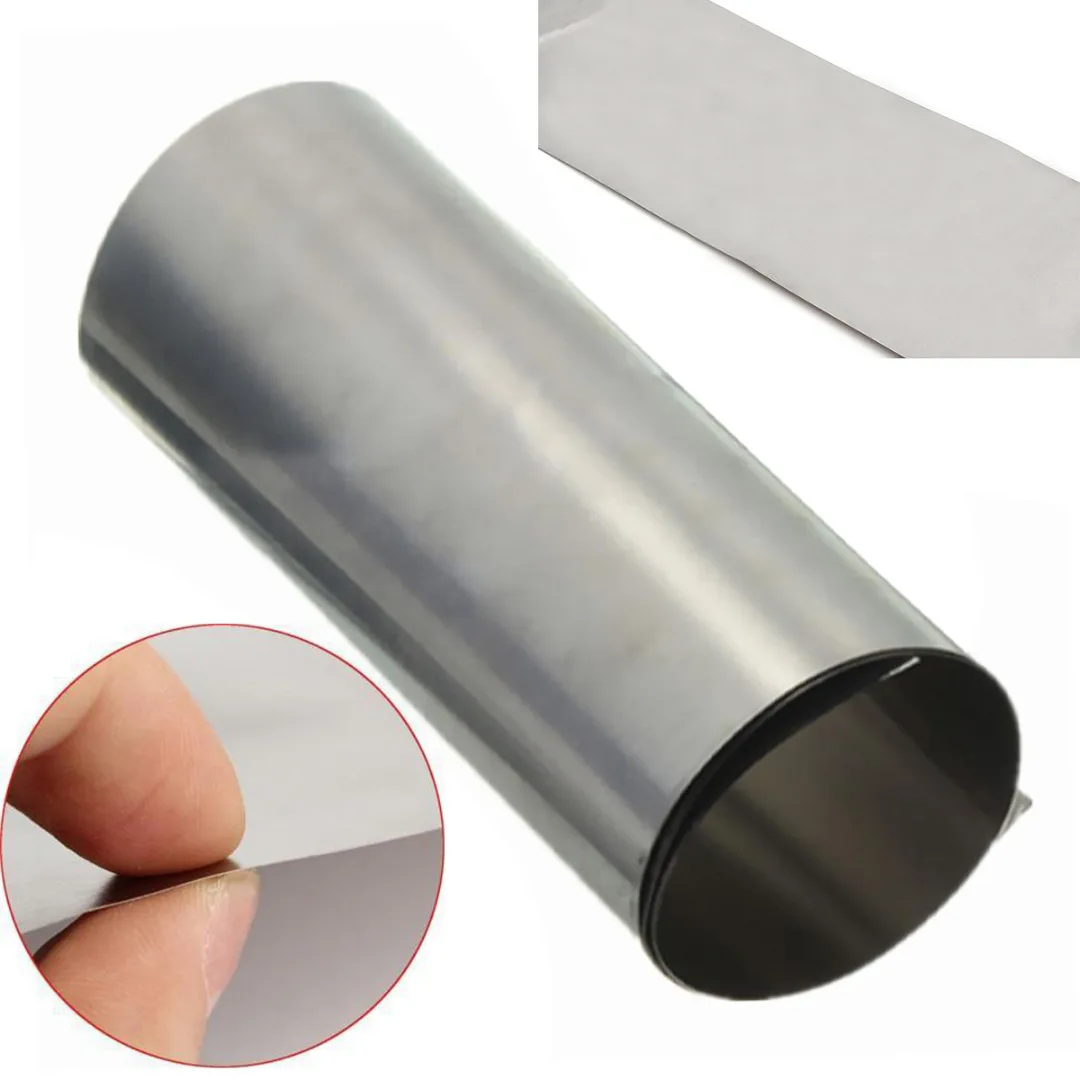 1 sheet Titanium Plate TC4 Ti Thin Titanium Sheet Foil 0.1x100x1000mm