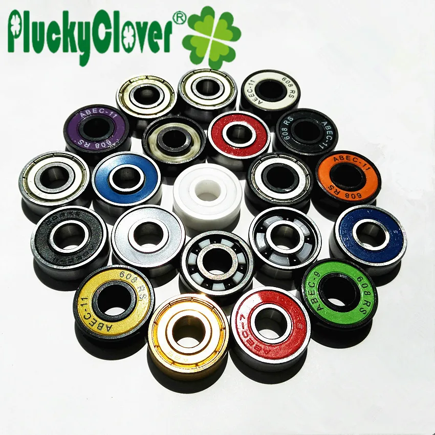 

1 pc 608rs Ceramic Bearing Inline Roller Skates Board Bearing 608zz Fidget Spinner Bearing Freeline Skates Bearing Scooter Parts