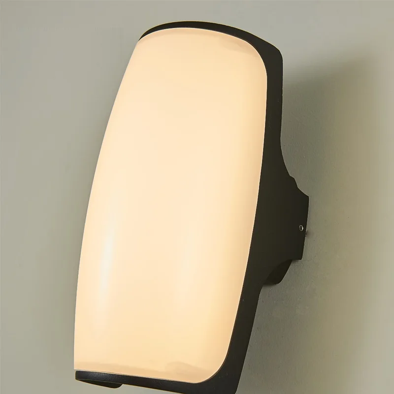 Conduziu a Luz de Parede à Prova Luzes do Alpendre Conduziu a Lâmpada Jardim ao ar Pçs ao ar Livre Dwaterproof Água Moderno Parede Radar Sensor Movimento Pátio Luz 2 Ip66 8 2 pçs ao ar livre conduziu a