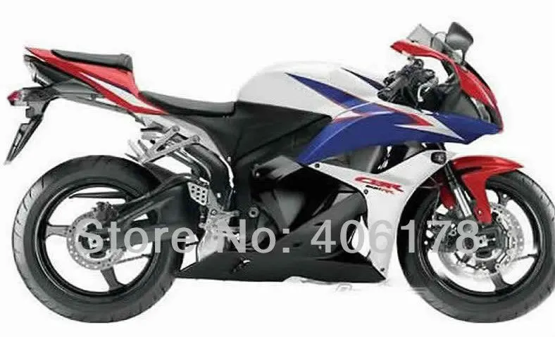 Впрыска для CBR600RR F5 09-12 2009-2012 CBR 600 RR Многоцветный комплект обтекателей мотоциклов(литье под давлением