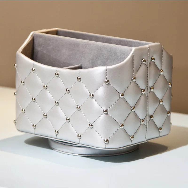 Превосходная модная роскошный кожаный мобильный телефон Remote Управление