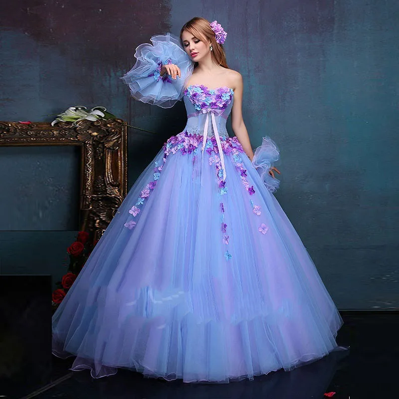 quinceanera dresses 2017 quinceanera dress blue and purple vestido de ...