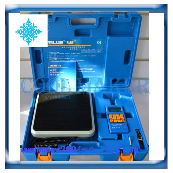 

Auto air conditioner system refrigerant filling electrons electronic scale Add fluoride tools