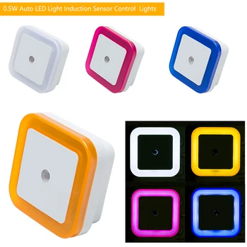 

Mini LED Night Lamp For Children and Kids Gift LED Night Light Induction Sensor Control Bedroom Night Lights Bed Lamp EU Plug