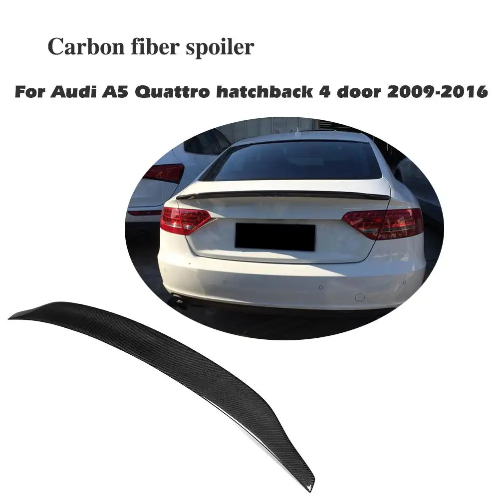 Заводской спойлер для багажника Audi A5 Sportback 4 двери 2009 2016|wing spoiler|trunk lip spoilerboot spoilers |