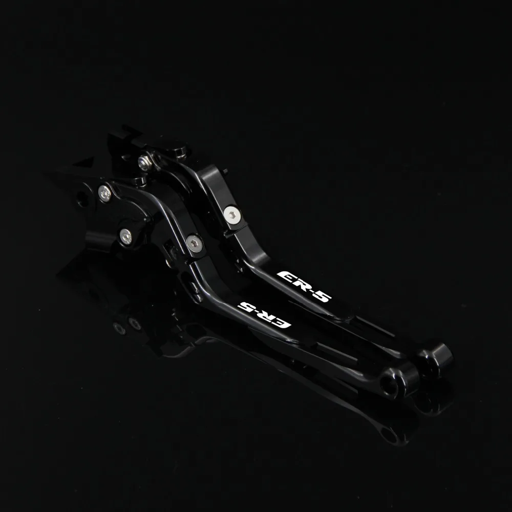 RiderJacky 1 пара мотоцикл Откидное Выдвижная сцепные рычаги для Kawasaki ER 5 ER5 ER-5 2004-2005