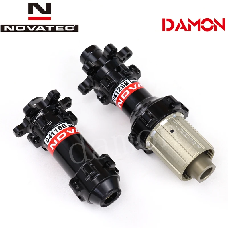 

Hot Selling Taiwan Novatec D411SB D412SB 24H Road Disc Brake Bike Hubs Quick Release Or Thru Axle 12*100mm 12*142mm