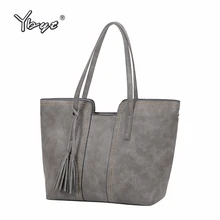 YBYT brand 2019 new vintage casual large capacity women handbags hotsale ladies shopping bag shoulder messenger