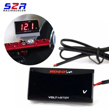 

Universal DC 12V LED Digital Display Voltmeter Mini Voltage Meter for Honda Yamaha Kawasaki Ducati KTM Cars Motorcycles Vehicles