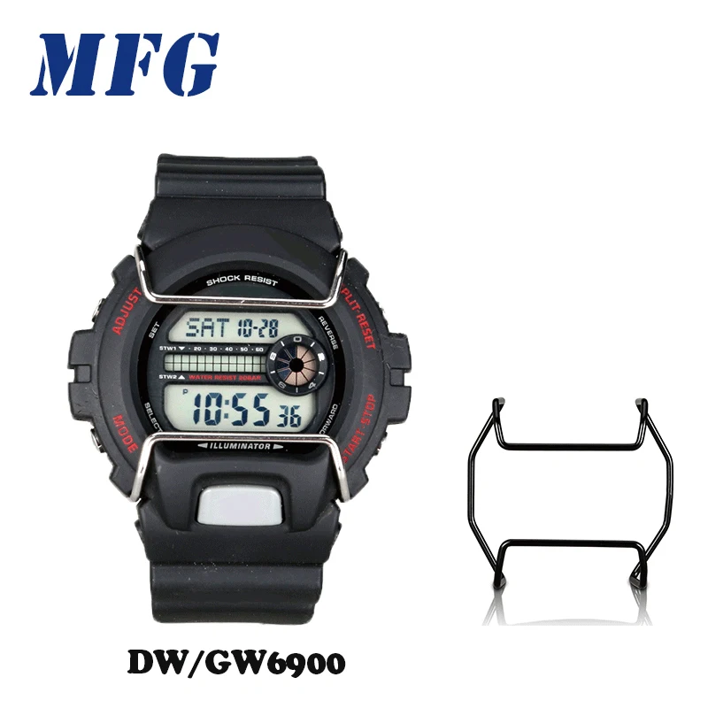 

MFG Watch Protector GW6900 DW6900 GLS6900 Protection Ring Watch Accessories Watch Case Bumper Wire Guards