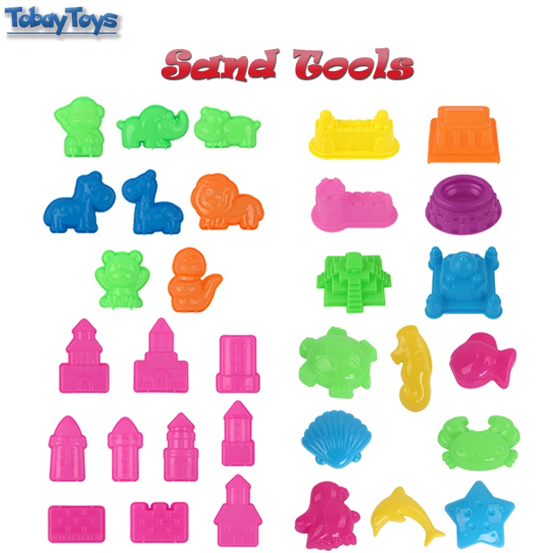 Fimo & Modelling Clays Play-doh Sand Moulds for use with Sand 