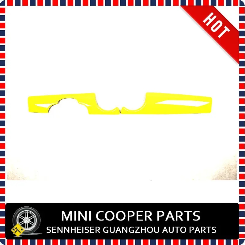 ABS Пластик Материал с защитой от ультрафиолетового излучения, мини-Ray желтый Цвет приборной панели крышки для Mini Cooper R55 R56 R57 R58 R59(2 шт./компл
