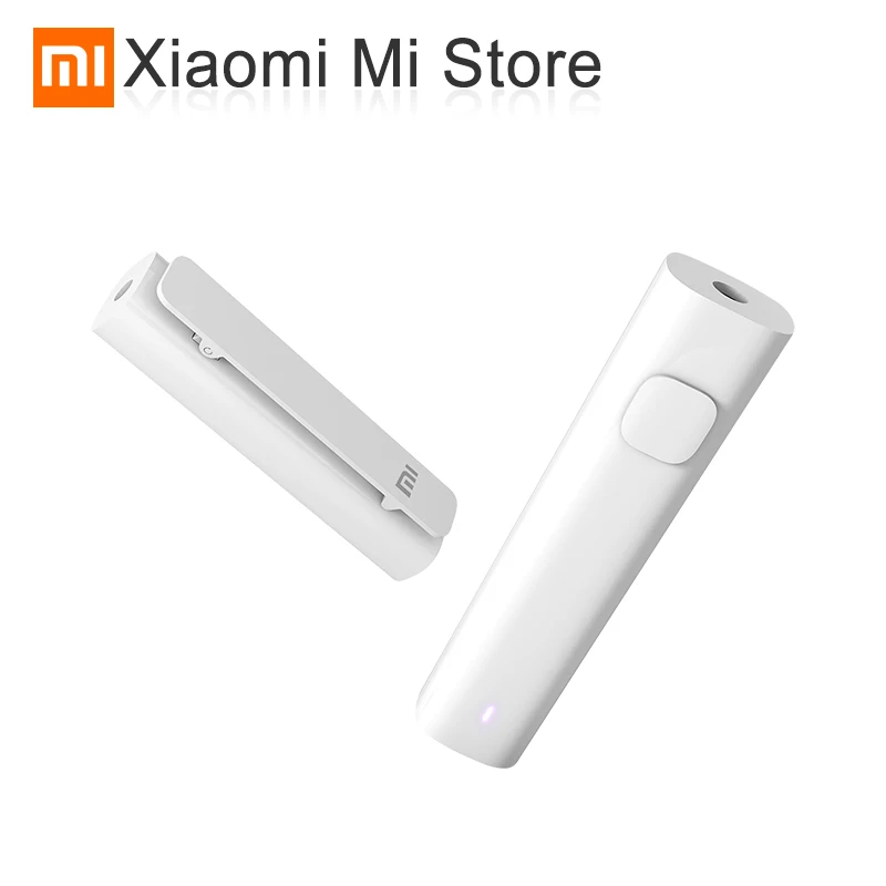 Xiaomi аудио приемник Музыка Беспроводной адаптер Bluetooth 4,2 3,5 мм разъем AUX автомобильный комплект портативный динамик наушники руки бесплатно