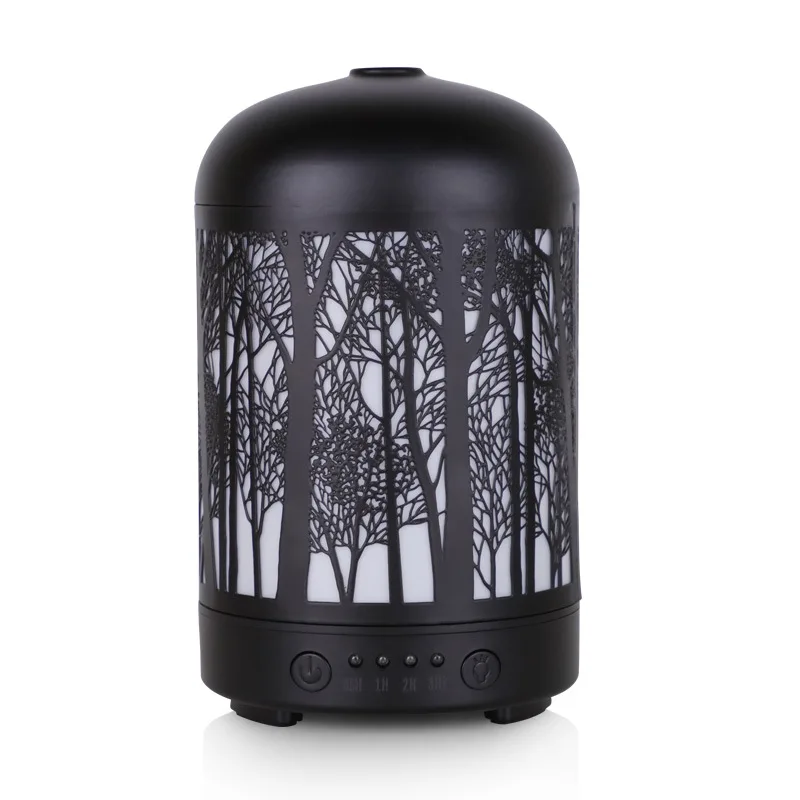 GRTCO Hollow Ultrasonic Aromatherapy Essential Oil Aroma Diffuser Air Humidifier LED Night Light Mist Maker 100ml GRTCO Hollow Ultrasonic Aromatherapy Essential Oil Aroma Diffuser Air Humidifier LED Night Light Mist Maker 100ml