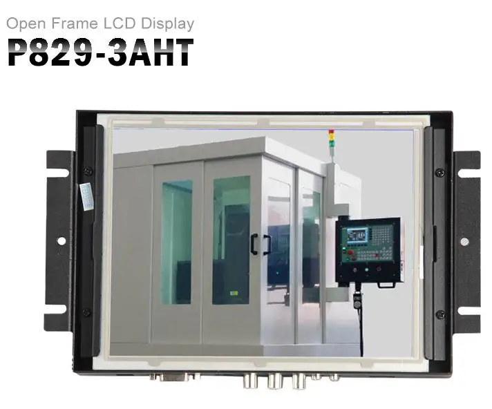 Feelworld P829-3AHT 8 дюймов Сенсорный экран монитор 800x600 TFT промышленный монитор ЖК-дисплей металла открытой рамки мониторы