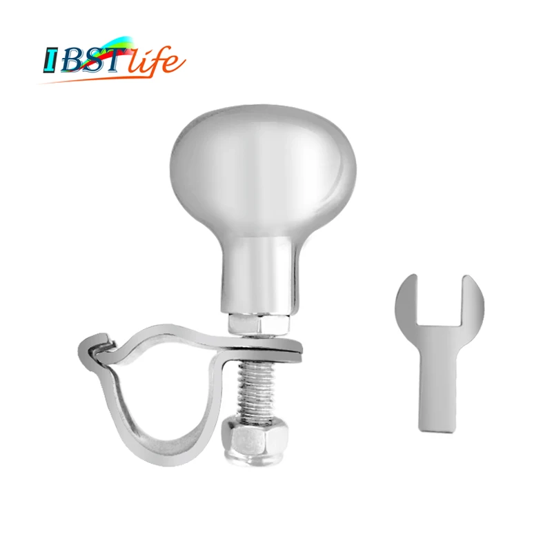 Single Boat Steering Wheel Knob Maneuvering Knob Marine Stainless Steel 316 HIgh