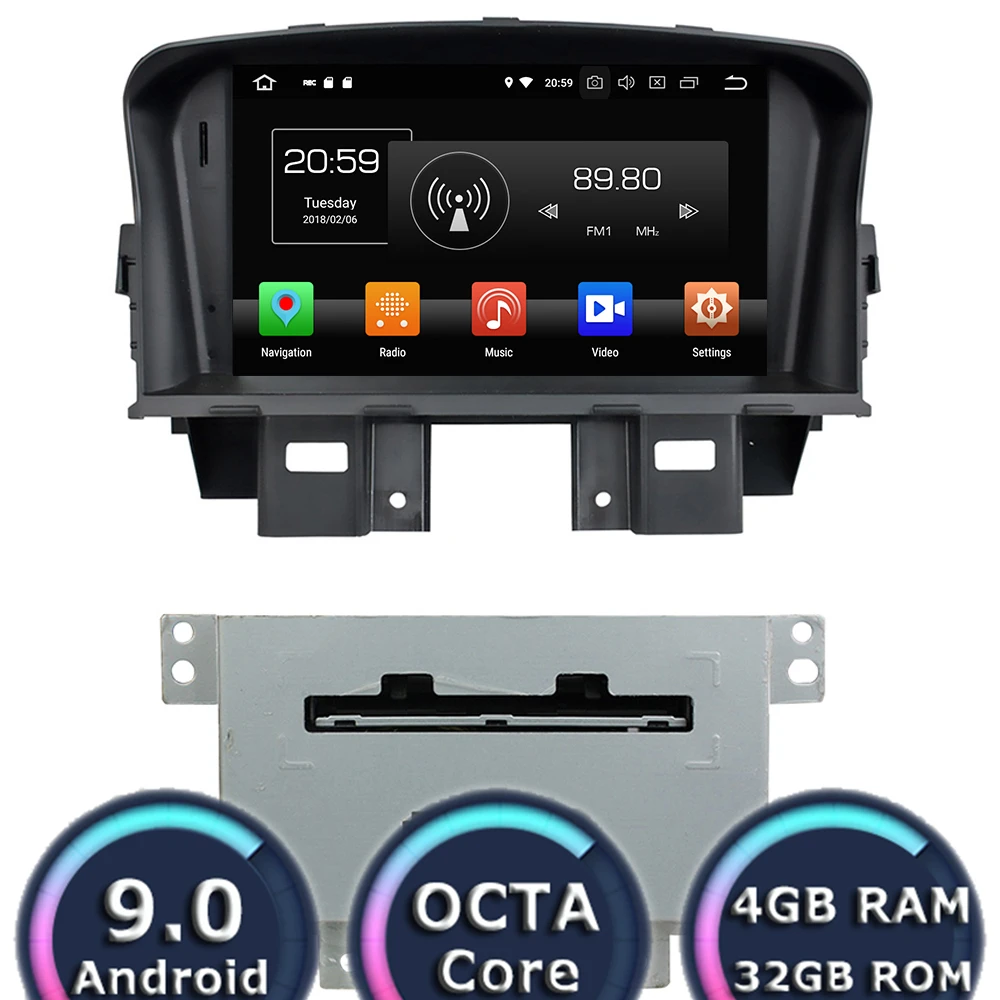 

Roadlover Android 9.0 Car DVD Multimedia Player For Chevrolet 2008 2009 2010 2011 Stereo GPS Navigation AutoMagnitol 2 Din Audio