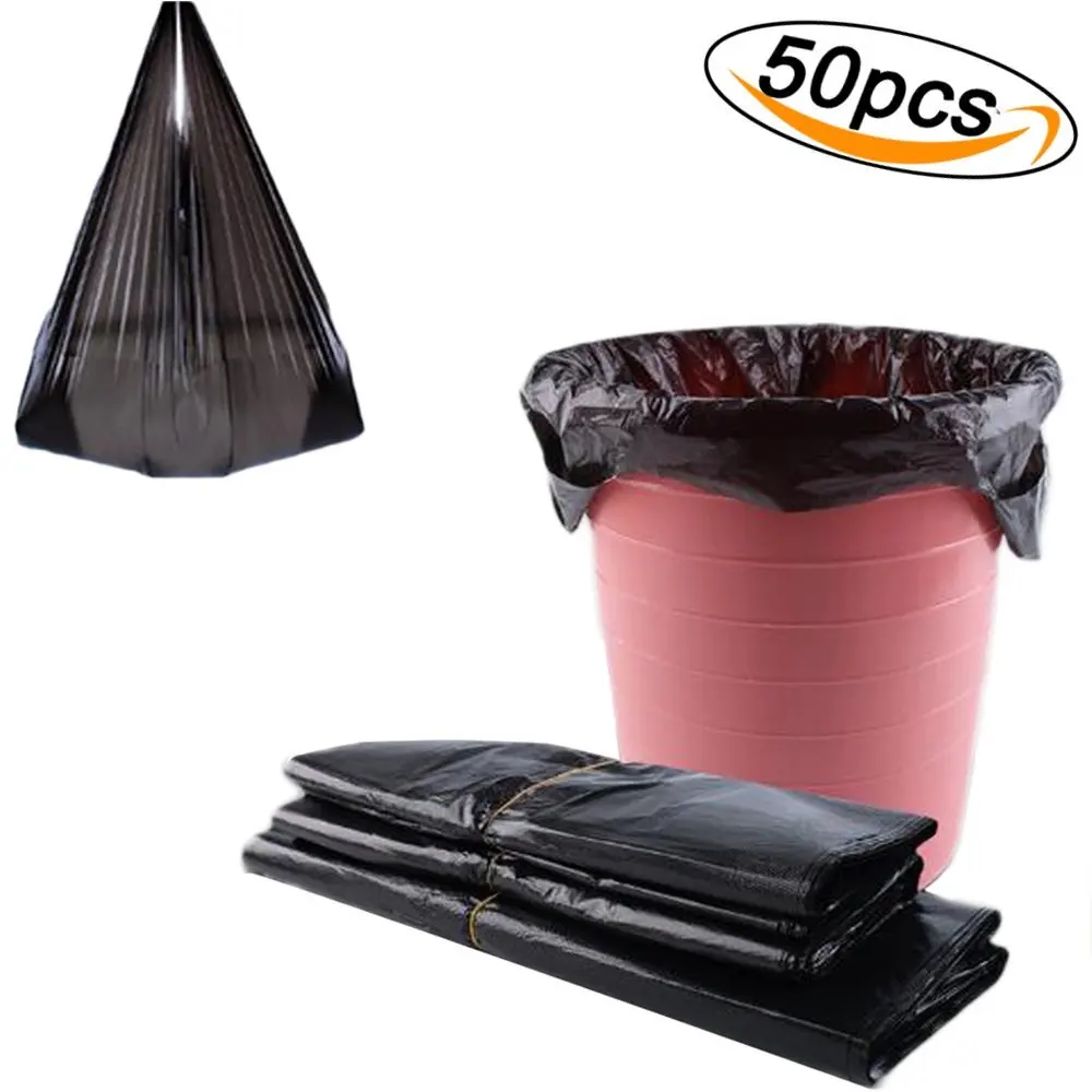 Trash Bags Handle Garbage Bags Disposable Diaper Bags Strong Rubbish