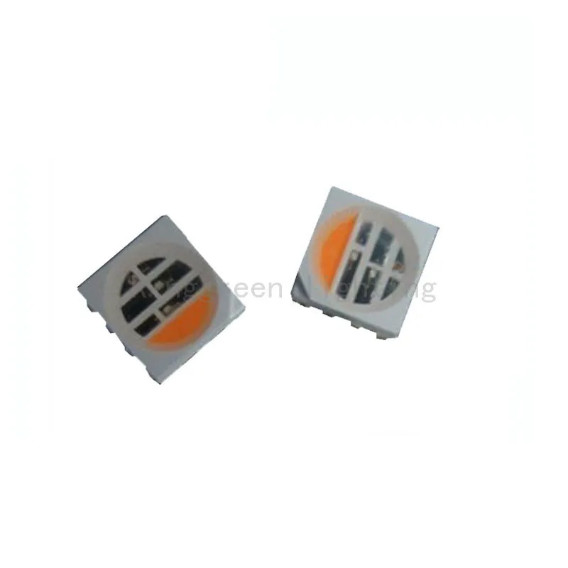 1000X Высокое качество 5050 RGBW LED чип 4 в 1 SMD цвета Бесплатная доставка | Лампы и