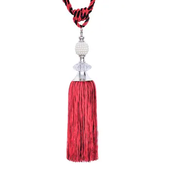 

2Pcs Modern Curtains Tassels Hanging Balls Curtains Tassels Curtain Tiebacks Bandages Brushes Curtain Accessories