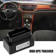 Автомобильный OBD gps трекер подключи и играй автомобильный трекер OBD gps трекер в режиме реального времени локатор с тревогой SOS гео-забор бесплатное приложение зарядка