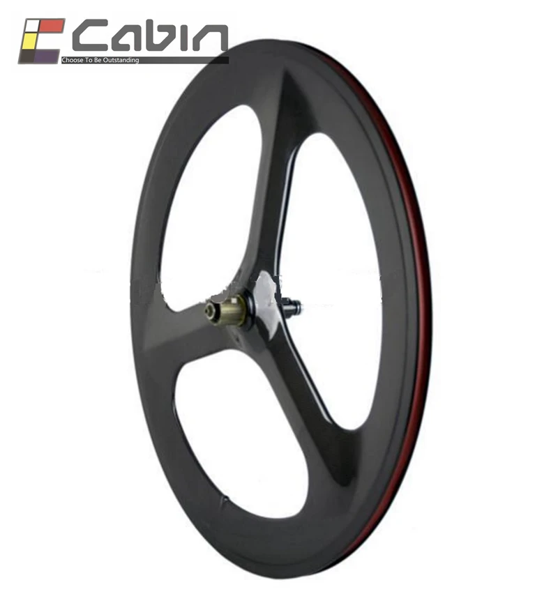 Top Track/Time Trial/Triathlon bike carbon wheelset front 3 spoke rear disc carbon wheel, 3 spoke + disc wheelset 2 Top Track/Time Trial/Triathlon bike carbon wheelset front 3 spoke rear disc carbon wheel, 3 spoke + disc wheelset 2