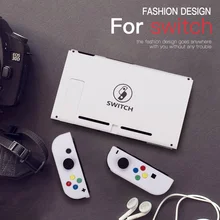 1 комплект для Nintendo переключатель NS левый и правый Joy-con L R геймпад игровой контроллер Джойстик Замена пользовательский корпус Joycon с ремешком