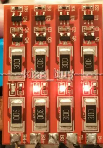 1s 2 3s 4s сотовый 3 V LiFePo4 литиевый аккумулятор BMS защита зарядных устройств доска W