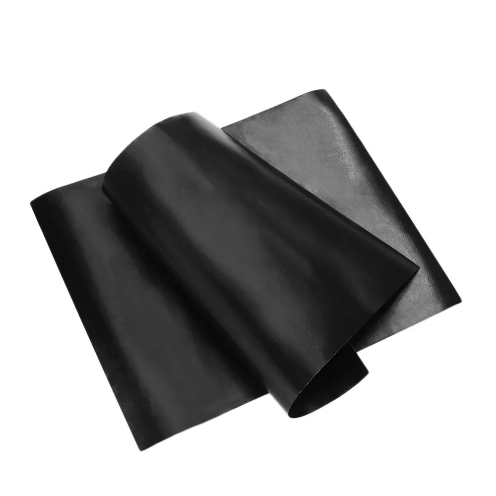 1pcs black Silicone BBQ Grill Mat Baking Mat Cooking Mat resuable