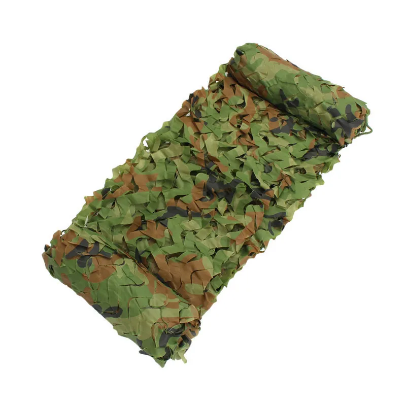 Hot-sale-3mx3m-Oxford-Sunshelter-Outdoor-Hunting-Military-Camouflage-Jungle-Net-Woodlands-Camo-Blind-Starp-Car