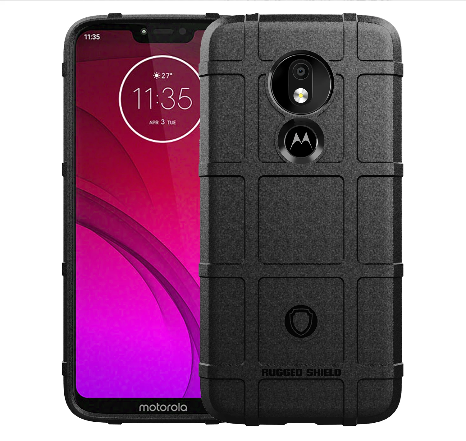 Силикон из углеродного волокна чехол для телефона Motorola Moto G7 power EU 6 2 дюймов
