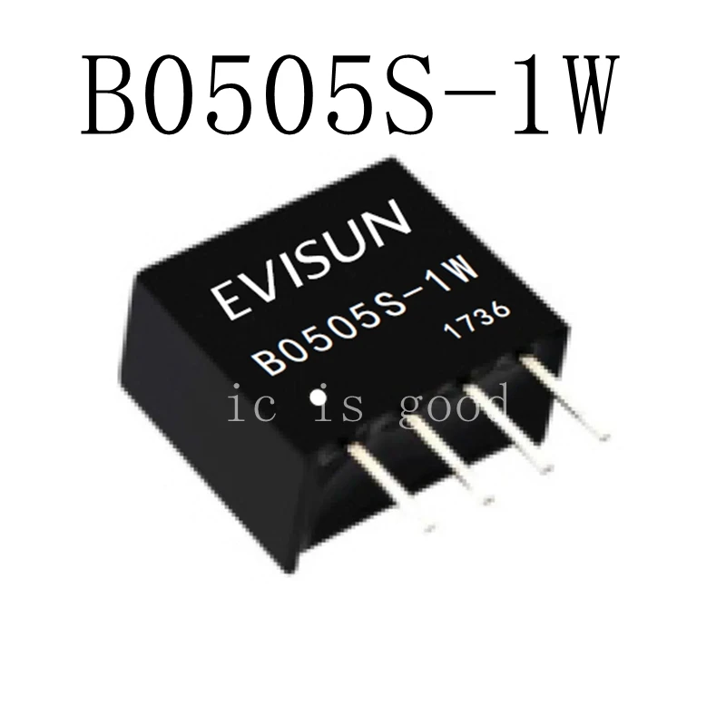 20PCS DC DC Isolation Power Module B0505S 1W B0505S B0505 SIP 4 5V to 5V