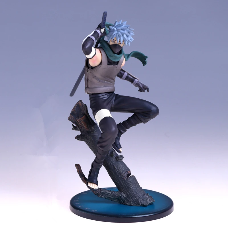 

Anime Naruto Shippuden Hatake Kakashi Pre-painted PVC Action Figure Collection Model Kids Toys Doll 23cm