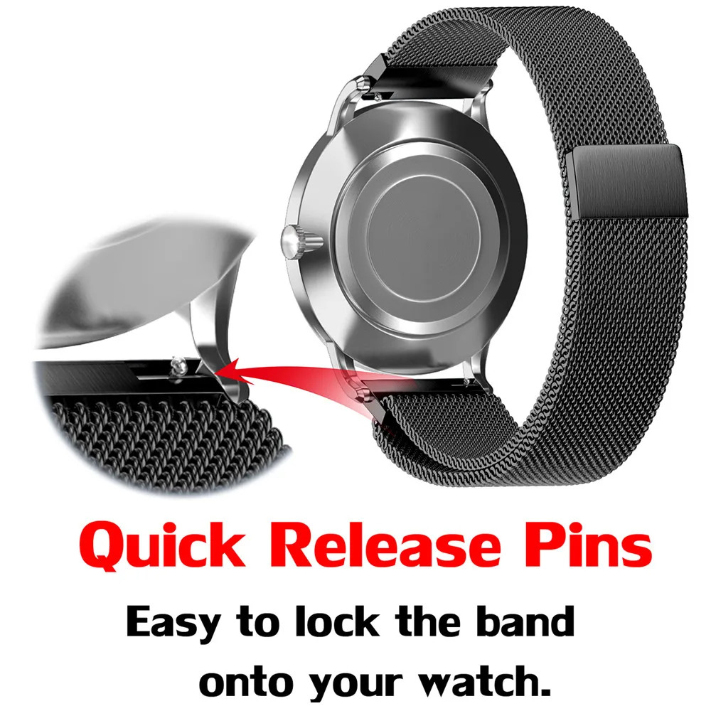 Universal strap 20mm 22mm For Samsung Gear S3 Classic Frontier watch Band for samsung S2 sport Bracelet Strap huami amazfit bip Universal strap 20mm 22mm For Samsung Gear S3 Classic Frontier watch Band for samsung S2 sport Bracelet Strap huami amazfit bip