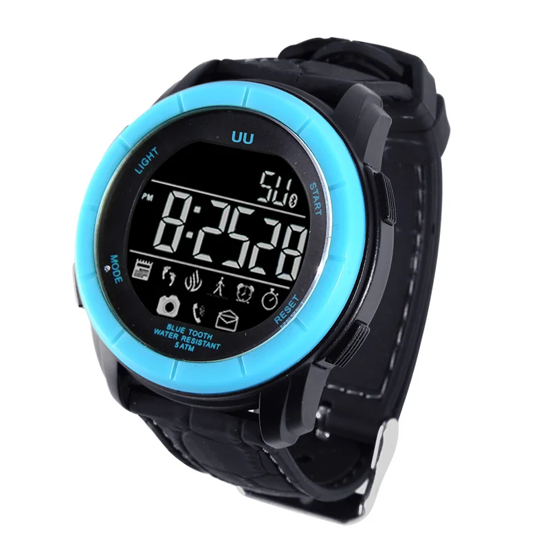 Men Sport SmartWatch Bluetooth Waterproof Support Call And SMS Reminder Facebook Smart Watch for iPhone Android