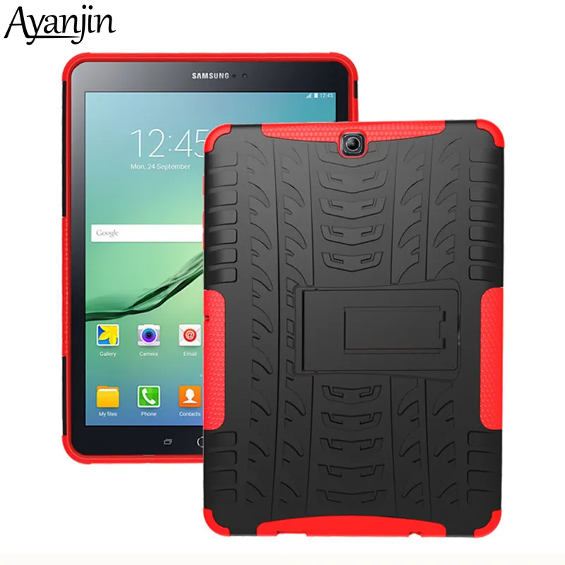 Kickstand hyun рисунок силиконовый чехол для 9 7 дюймов T810 планшет Новый Samsung Galaxy Tab S2 T815