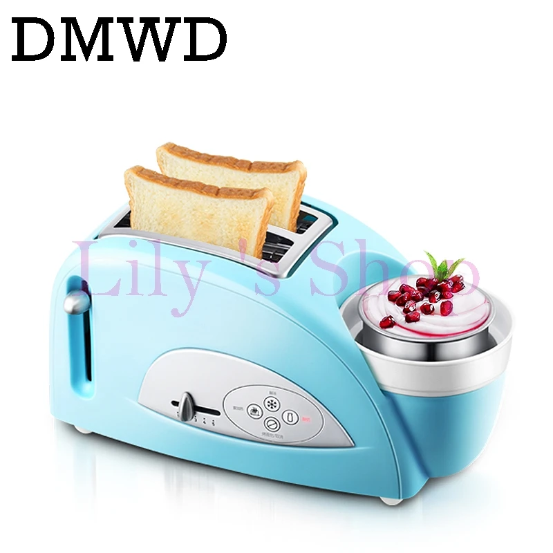 

DMWD MINI Household Bread baking maker toaster toast oven yogurt maker boiled eggs Cooker multifunction Breakfast Machine EU US