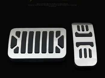 

For Jaguar XJ XJL X351 2009 2010 2011 2012 2013 2014 2015 Fuel Gas Brake Foot Pedal Pedals Pad Plate Kit Set Accessories