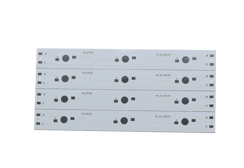 2 шт. алюминиевая печатная плата 140 мм x 16 для светодиодов 3x1 Вт 3 5 Вт|3w pcb|led 16mm3w pcb led |