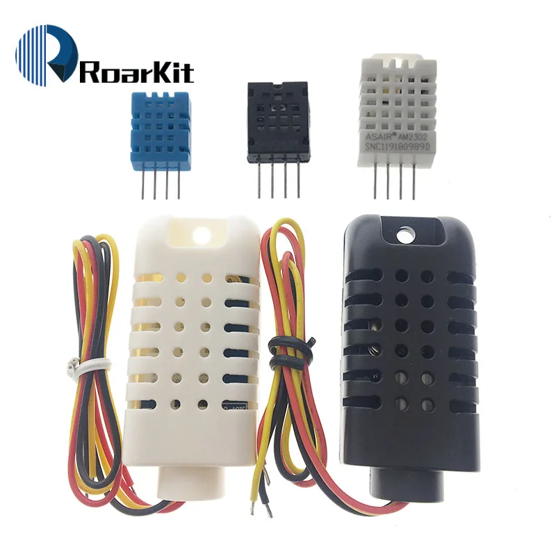 

Digital Temperature and Relative Humidity Sensor DHT11 DHT22 AM2302B AM2301 AM2320 Humidity Sensor Module For Arduino AM2302