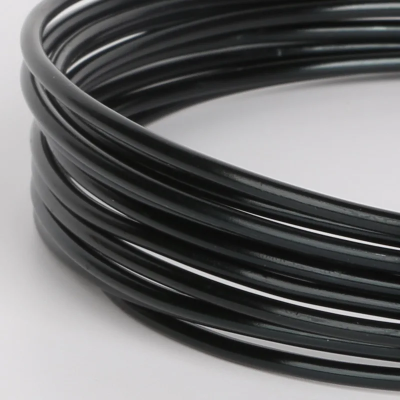 

Aluminum Wire 2.5mm(10gauge) Black Siver Turquoise Purple mix color 3M/roll Soft Metal Floristry Wire for DIY Jewelry Findings