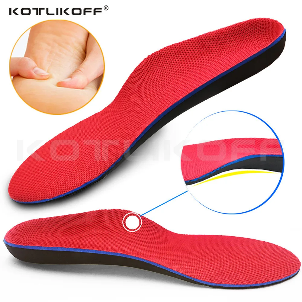 

High quality Arch Support orthotics Insole Flat Foot Anti-slip Sweat-absorbent Insoles inserts Plantar Fasciitis Pain insole