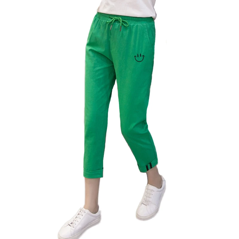 black and orange striped pants