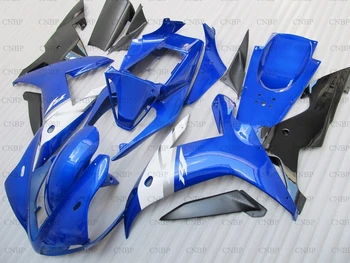 

YZFR1 2002 - 2003 Fairings YZFR1 02 Plastic Fairings YZF R1 02 Blue White Motorcycle Fairing