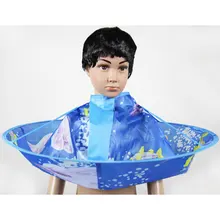 Горячая Распродажа, детский плащ для стрижки волос, Парикмахерская накидка, парикмахерский фартук, плащ, одежда для салона, аксессуар для парикмахера