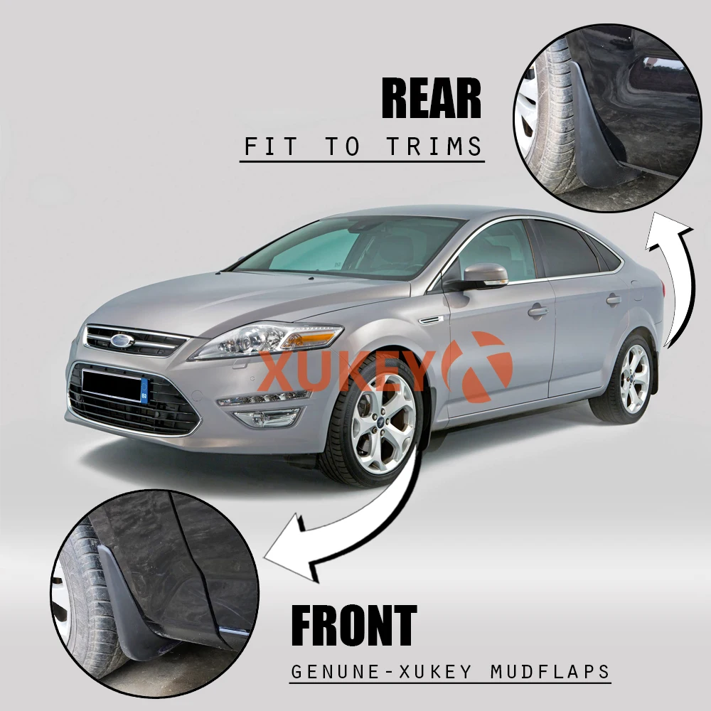 Набор формованных брызговиков для Ford Mondeo Mk4 2007 2012 брызговики бритвы 2008 2009 2010