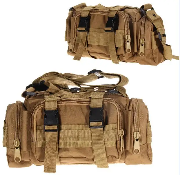 Waterproof Oxford Military Waist Pack Molle Outdoor Pouch Bag Durable Backpack