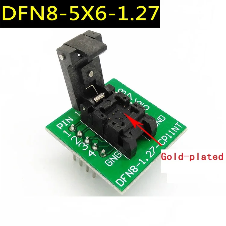 DFN8 горелка QFN8 1.27 WSON8 6*5 мм флип зонд тестовый стенд|Производительность чипов| |