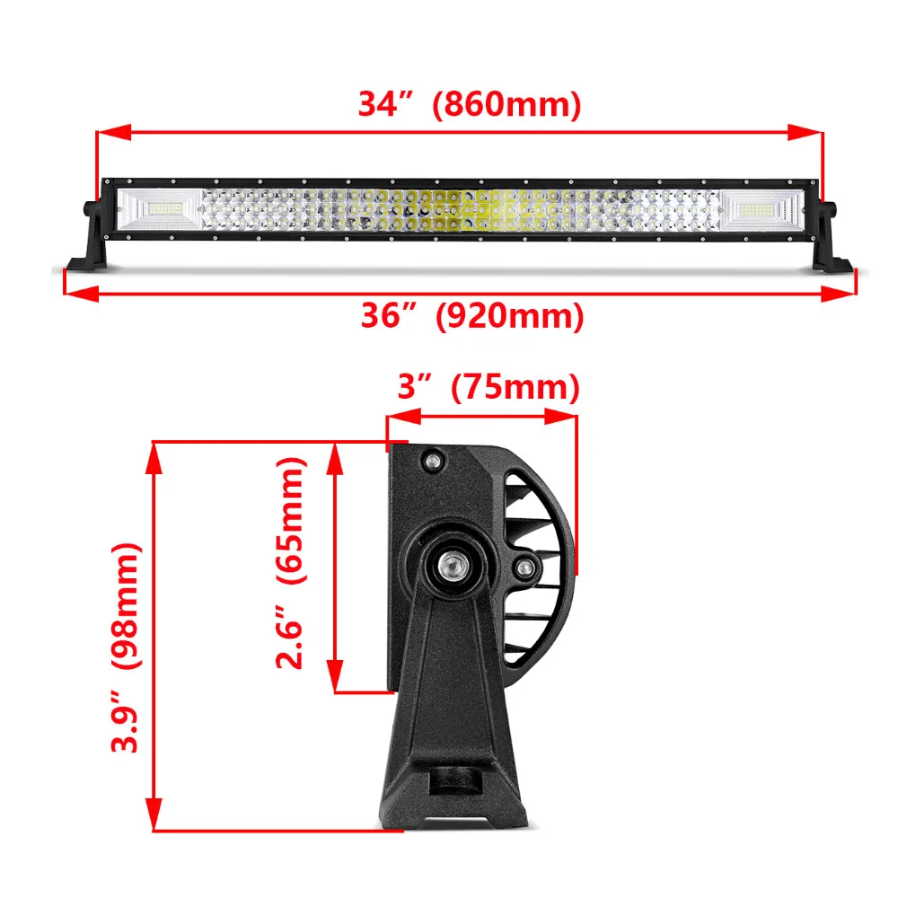 Oslamp 2" 34" 4" 50" 3 ряда прямой светодиодный светильник Бар Offroad Combo Луч светодиодный рабочий светильник для детей возрастом от 12v 24v для грузовиков, внедорожников, квадроциклов, наводненных 4x4 светодиодный бар