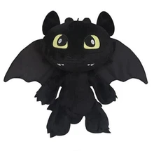 In Stock Night Fury Plush Toy How To Train Your Dragon 2 Plush Toy Toothless Dragon